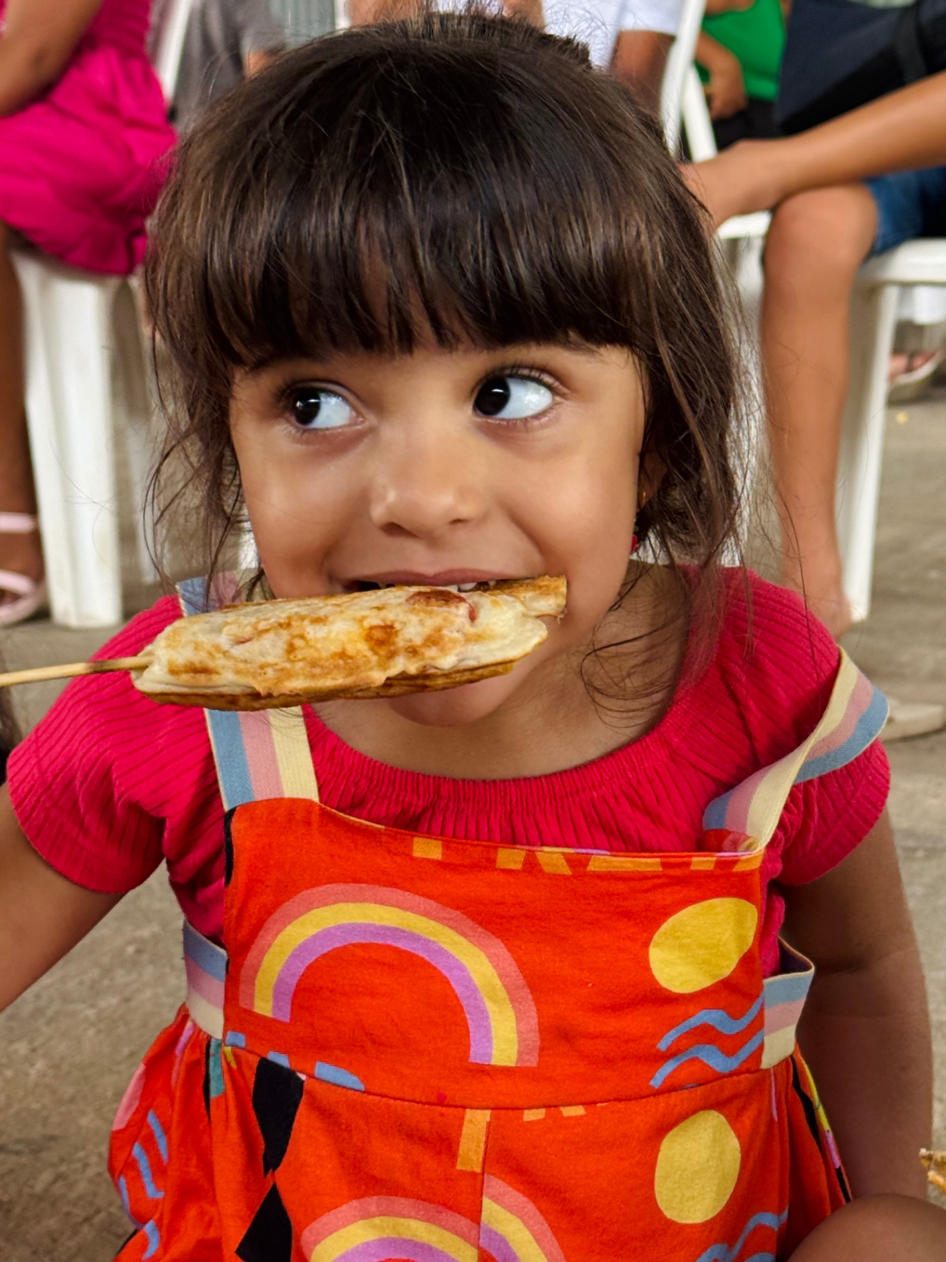 Lanche e acolhimento