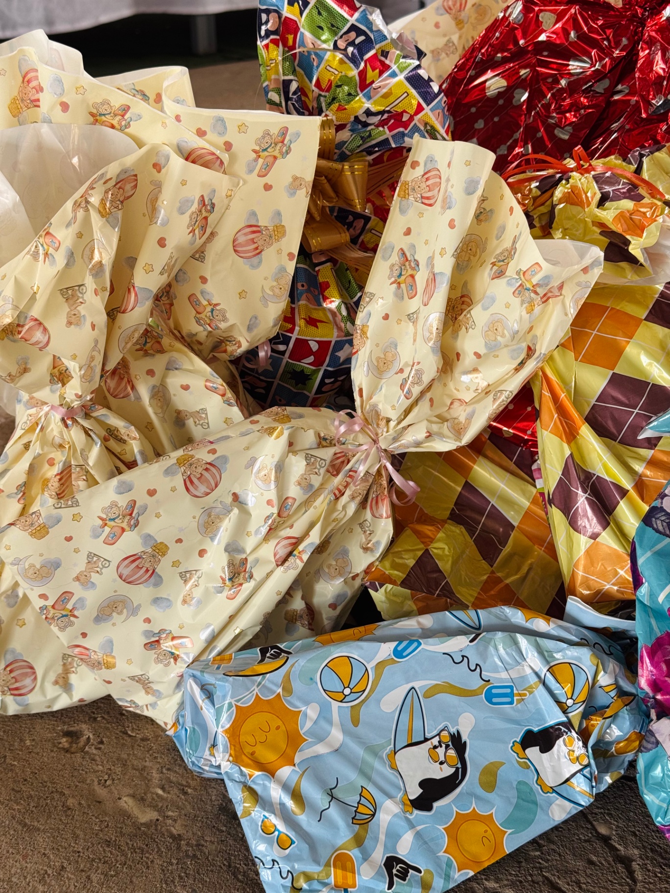 Presentes preparados com carinho